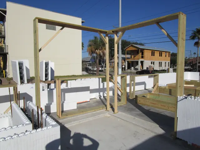 Construction progress at 5th Avenue — Tampa, FL