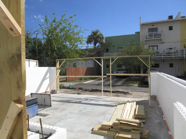 Construction progress at 5th Avenue — Tampa, FL