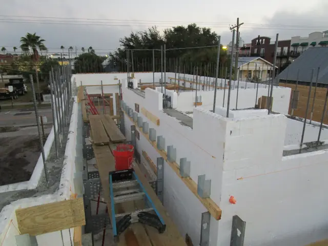 Construction progress at 5th Avenue — Tampa, FL
