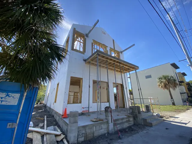 Construction progress at 5th Avenue — Tampa, FL