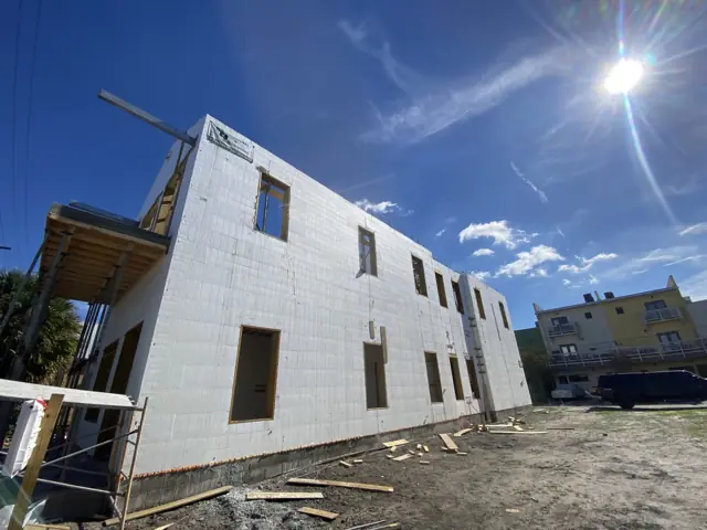 Construction progress at 5th Avenue — Tampa, FL