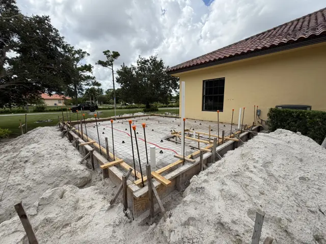 Slab and footing forms — Palm Beach Gardens, FL