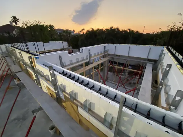 Construction progress at Gulf Boulevard — Belleair Beach, FL