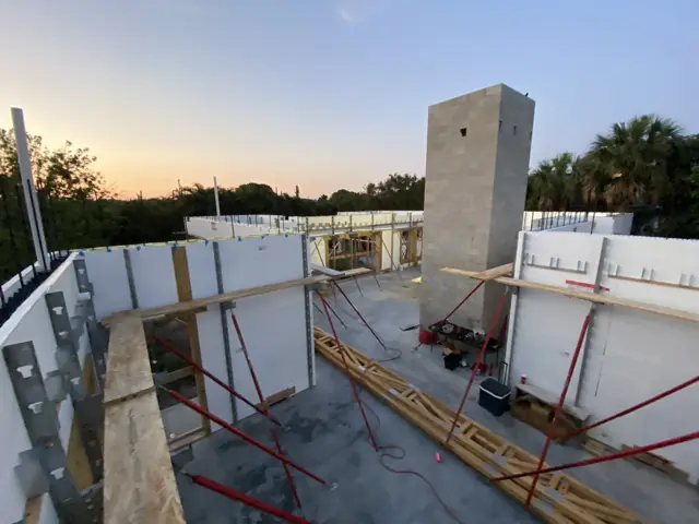Construction progress at Gulf Boulevard — Belleair Beach, FL
