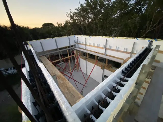Construction progress at Gulf Boulevard — Belleair Beach, FL