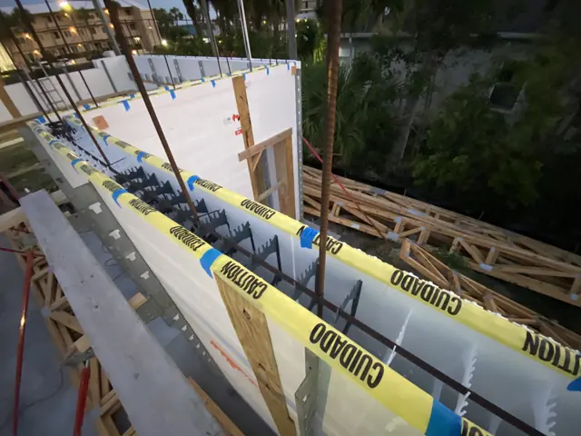 Construction progress at Gulf Boulevard — Belleair Beach, FL
