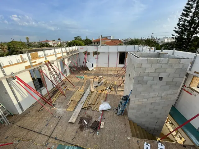 Construction progress at Gulf Boulevard — Belleair Beach, FL