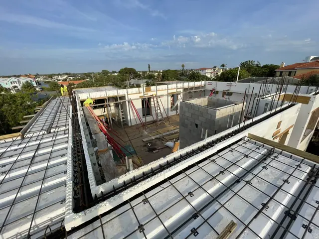 Construction progress at Gulf Boulevard — Belleair Beach, FL