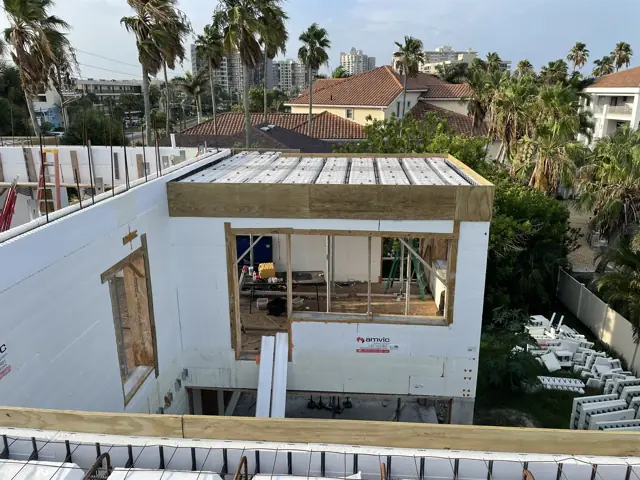 Construction progress at Gulf Boulevard — Belleair Beach, FL