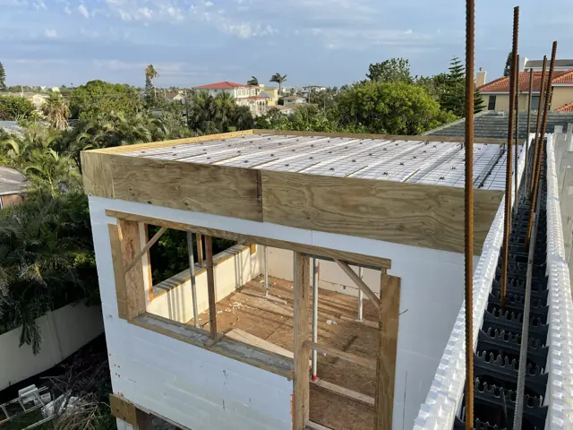 Construction progress at Gulf Boulevard — Belleair Beach, FL