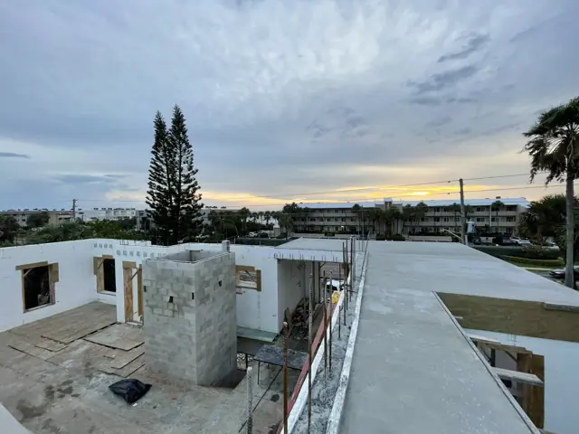 Construction progress at Gulf Boulevard — Belleair Beach, FL