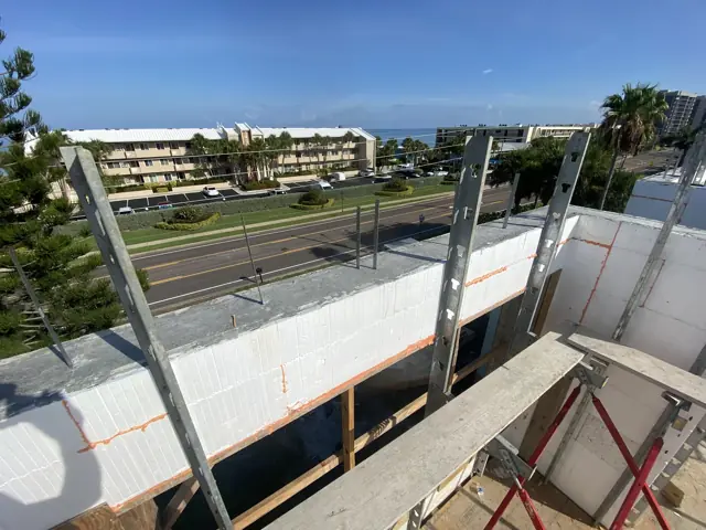 Construction progress at Gulf Boulevard — Belleair Beach, FL