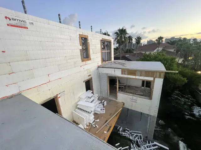 Construction progress at Gulf Boulevard — Belleair Beach, FL