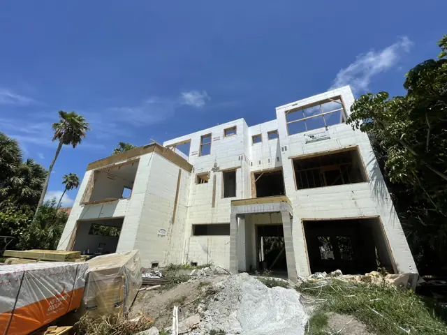 Construction progress at Gulf Boulevard — Belleair Beach, FL