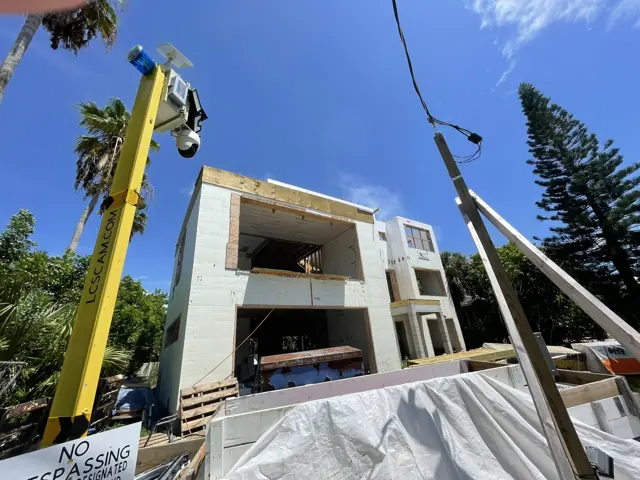 Construction progress at Gulf Boulevard — Belleair Beach, FL