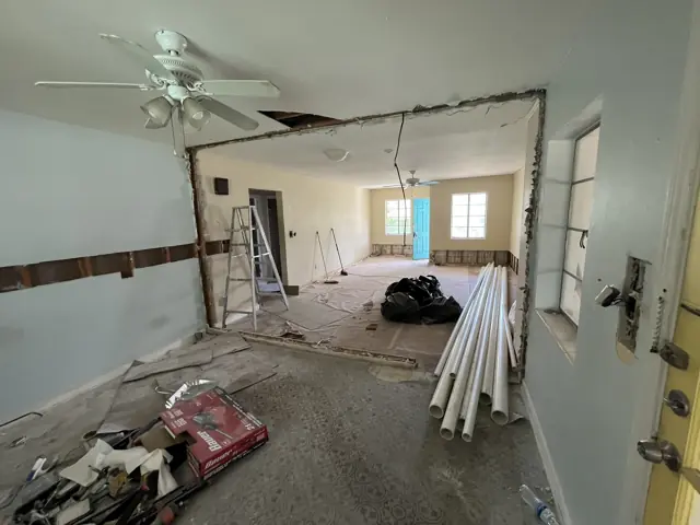 Construction progress at N Palmway — Lake Worth Beach, FL