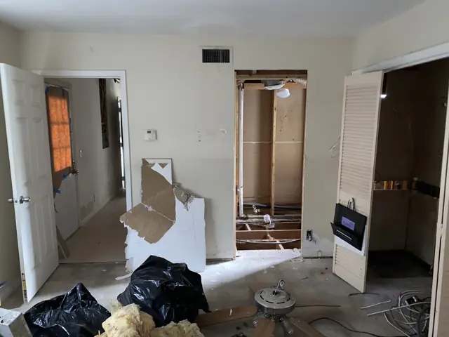 Construction progress at N D Street — Lake Worth Beach, FL
