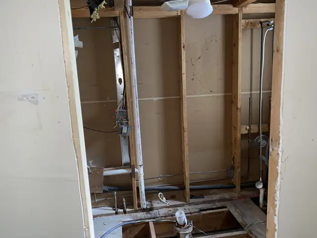 Construction progress at N D Street — Lake Worth Beach, FL