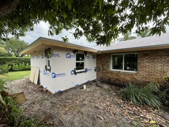 Addition with house wrap — Boynton Beach, FL