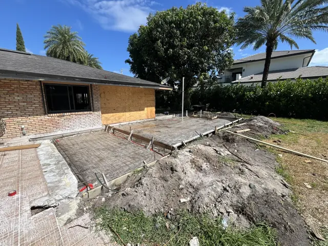 Construction progress at S Lake Drive — Boynton Beach, FL