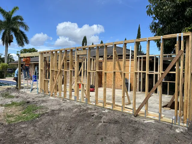 Construction progress at S Lake Drive — Boynton Beach, FL