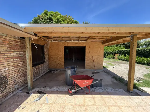 Construction progress at S Lake Drive — Boynton Beach, FL