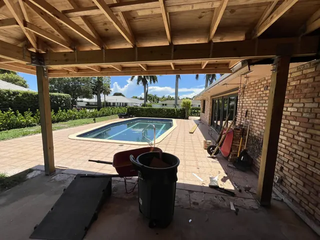 Construction progress at S Lake Drive — Boynton Beach, FL