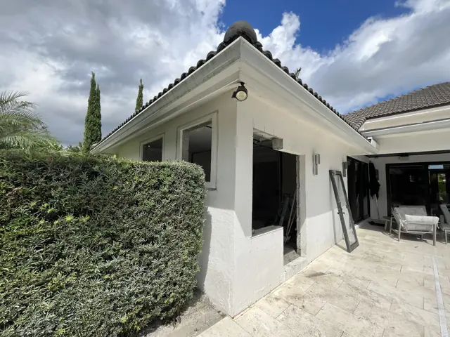 Exterior of the bathroom wing — Boca Raton, FL