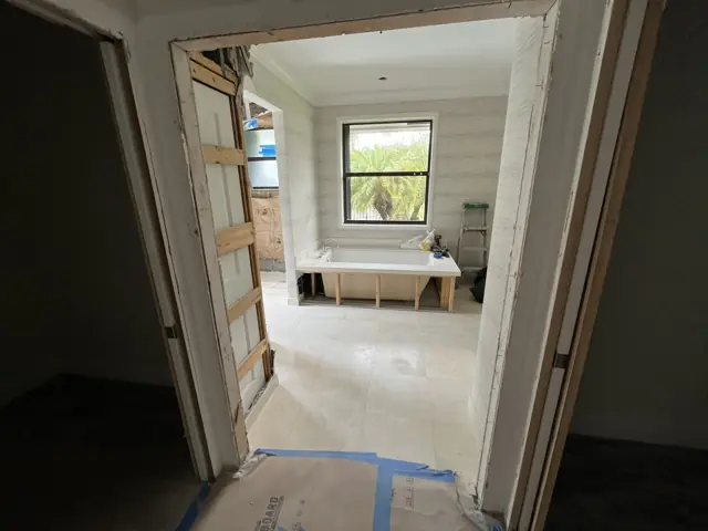 Construction progress at St. Anne's Way — Boca Raton, FL