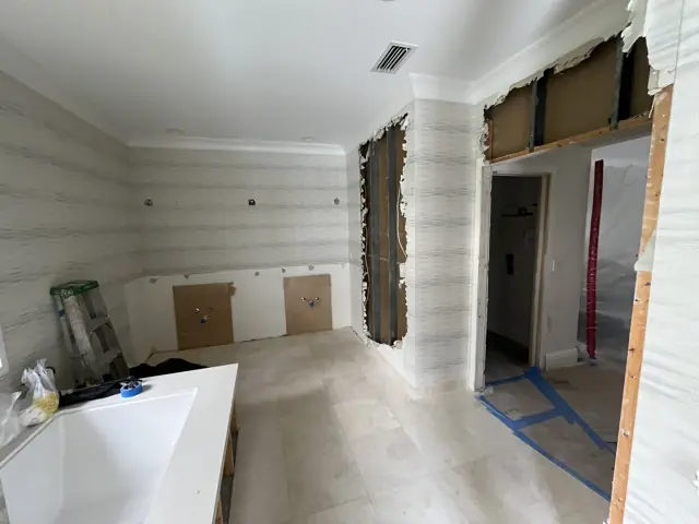 Construction progress at St. Anne's Way — Boca Raton, FL