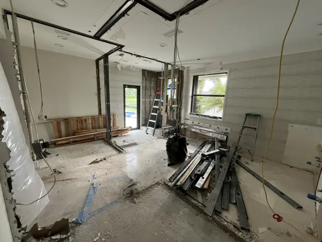 Construction progress at St. Anne's Way — Boca Raton, FL