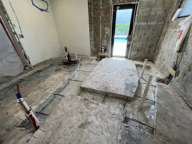Construction progress at St. Anne's Way — Boca Raton, FL