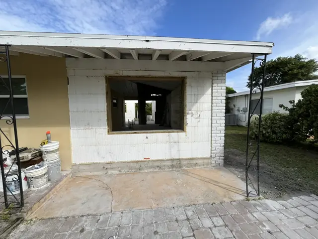 Construction progress at W Ilex Drive — Palm Beach County, FL
