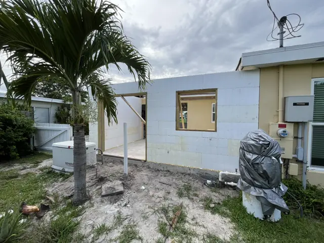 Construction progress at W Ilex Drive — Palm Beach County, FL