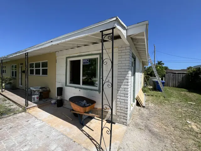 Construction progress at W Ilex Drive — Palm Beach County, FL