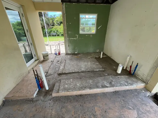 Construction progress at W Ilex Drive — Palm Beach County, FL