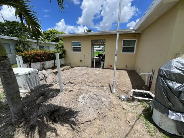 Construction progress at W Ilex Drive — Palm Beach County, FL