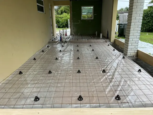 Construction progress at W Ilex Drive — Palm Beach County, FL