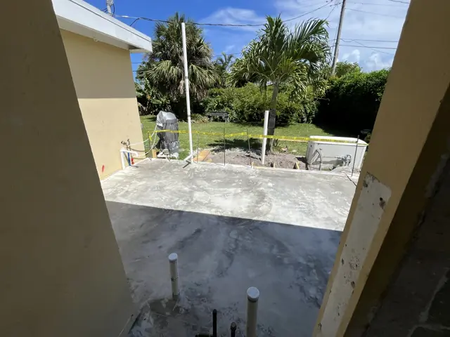 Construction progress at W Ilex Drive — Palm Beach County, FL
