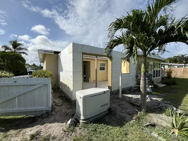 Construction progress at W Ilex Drive — Palm Beach County, FL