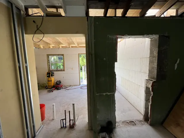 Construction progress at W Ilex Drive — Palm Beach County, FL